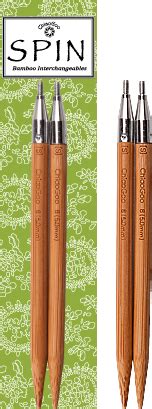 ChiaoGoo Spin 5" 3.00 mm/US 2.5 Bamboo Interchangeable Tips